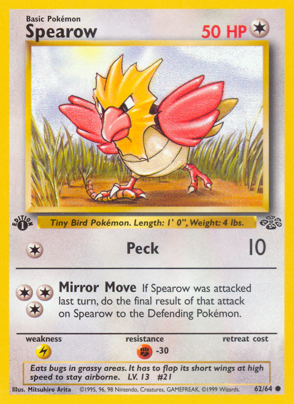 Spearow card