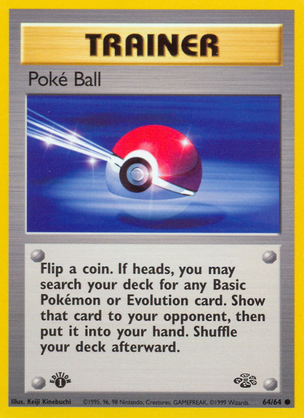 Poké Ball card