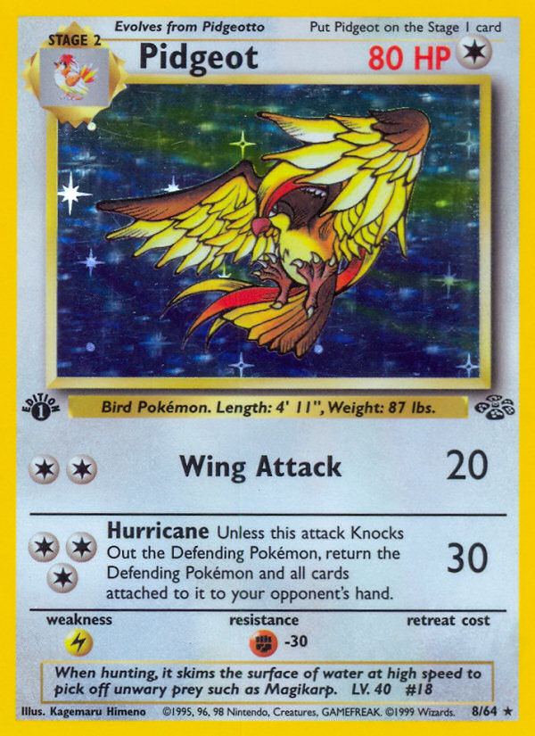 Pidgeot card