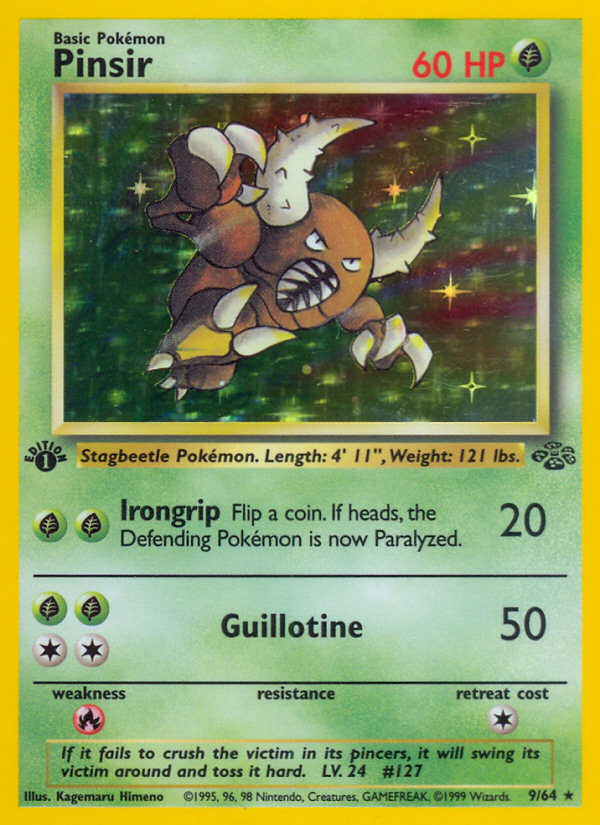 Pinsir card