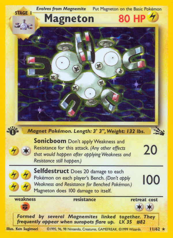 Magneton card