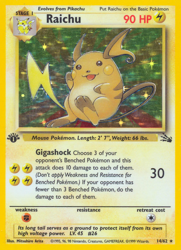 Raichu card