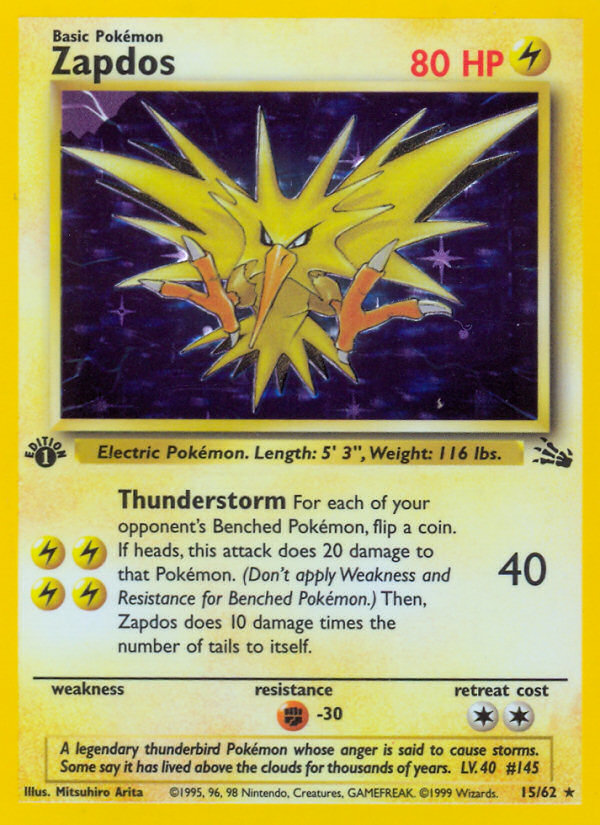 Zapdos card