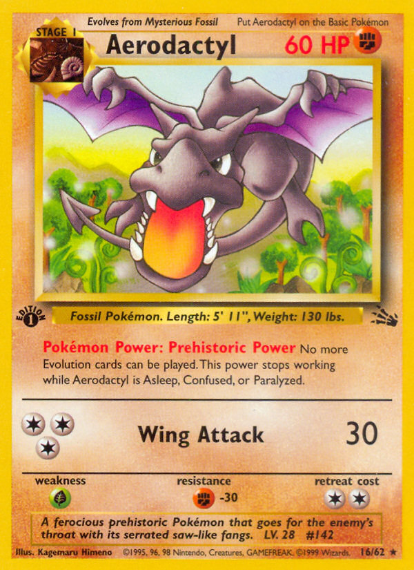 Aerodactyl card