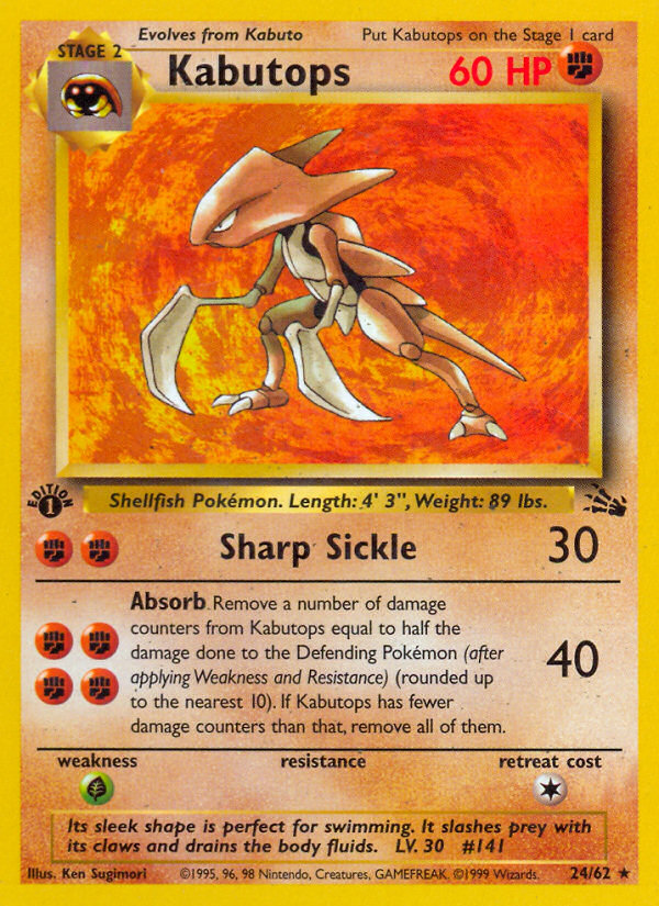 Kabutops card