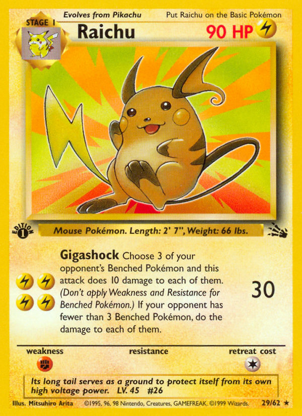 Raichu card