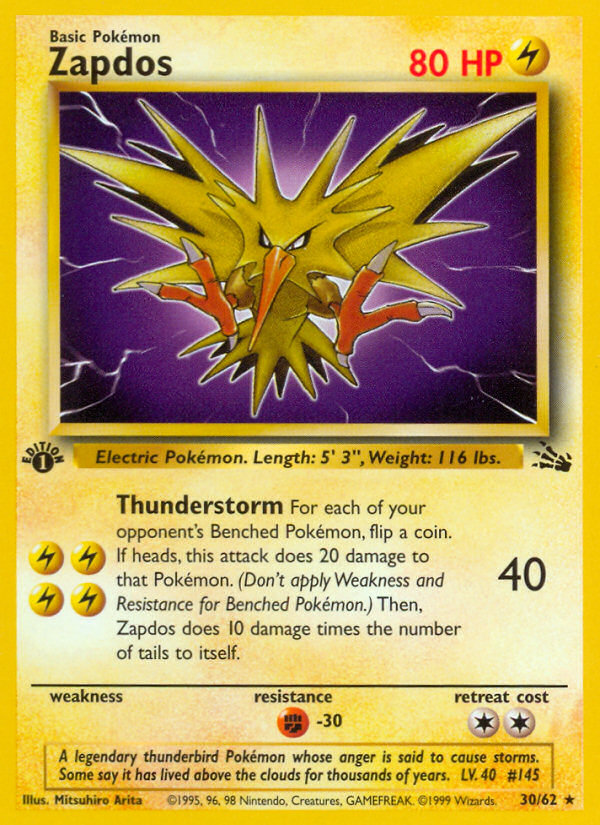 Zapdos card