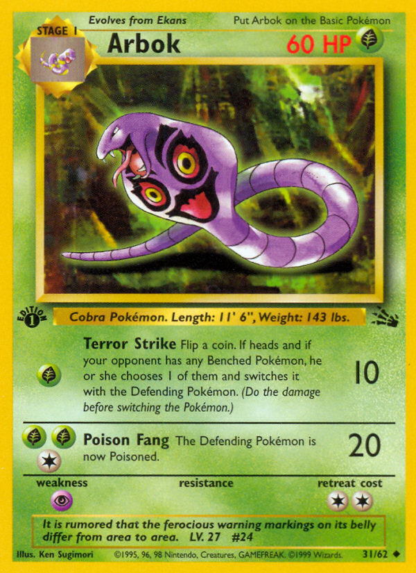 Arbok card