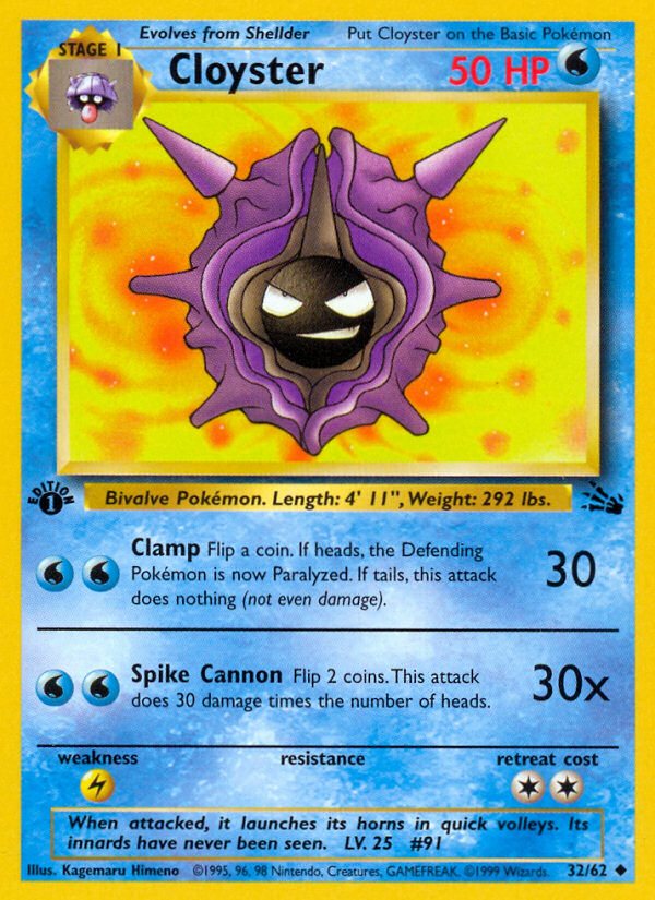 Cloyster card