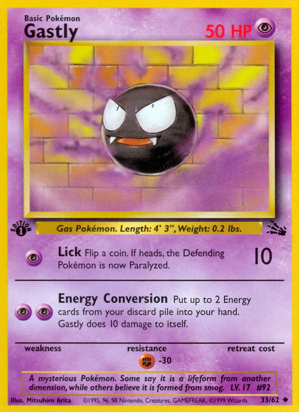 Gastly card