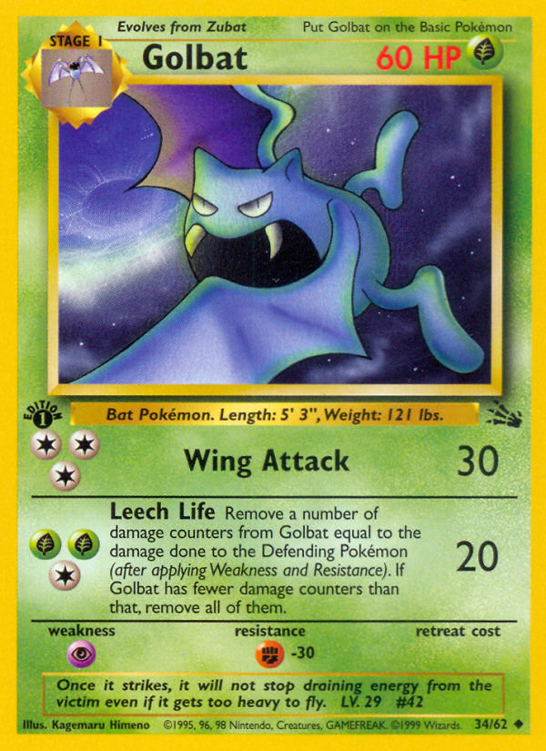 Golbat card