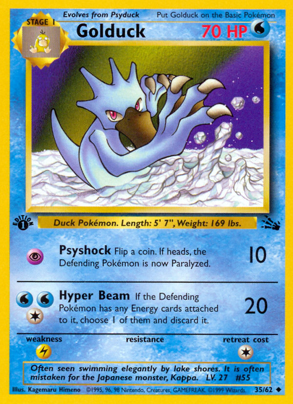 Golduck card