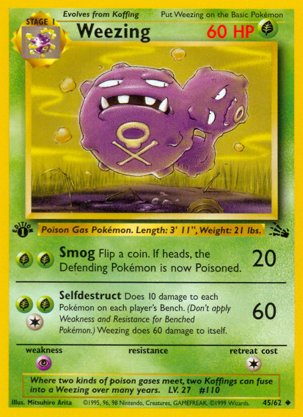 Weezing card