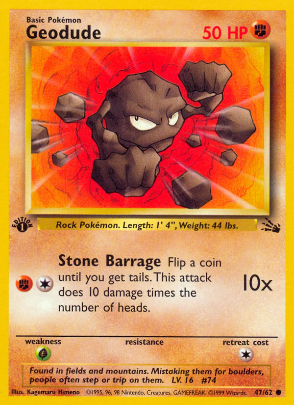 Geodude card