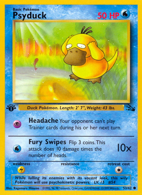 Psyduck card