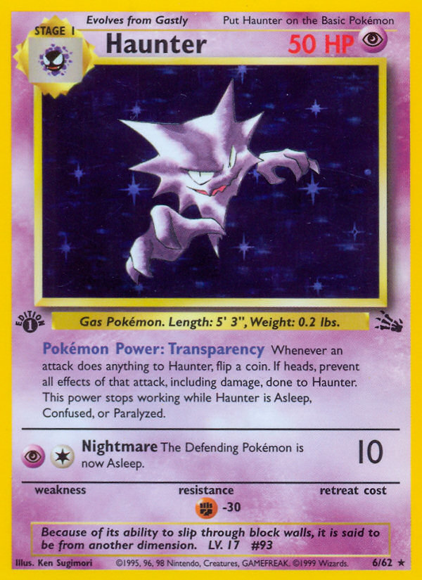 Haunter card