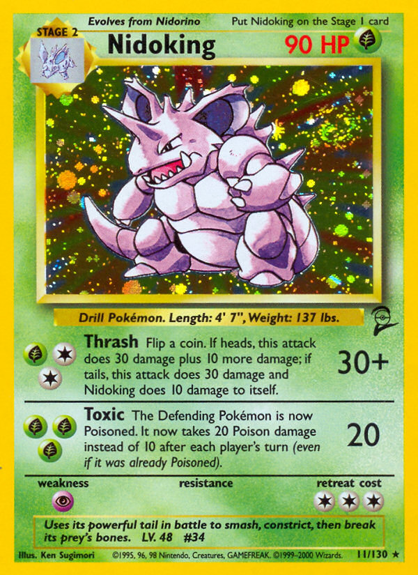 Nidoking card