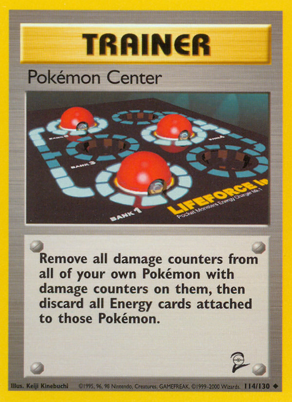 Pokémon Center card