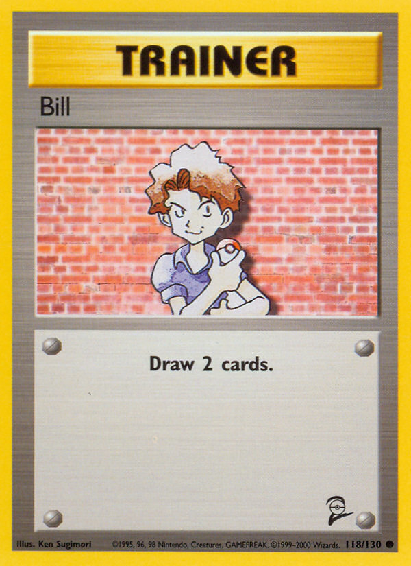 Bill card