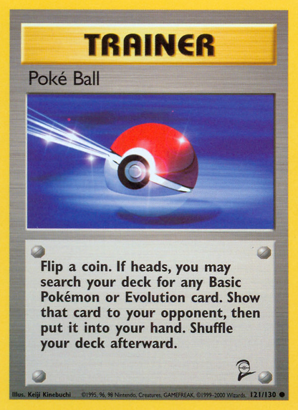 Poké Ball card