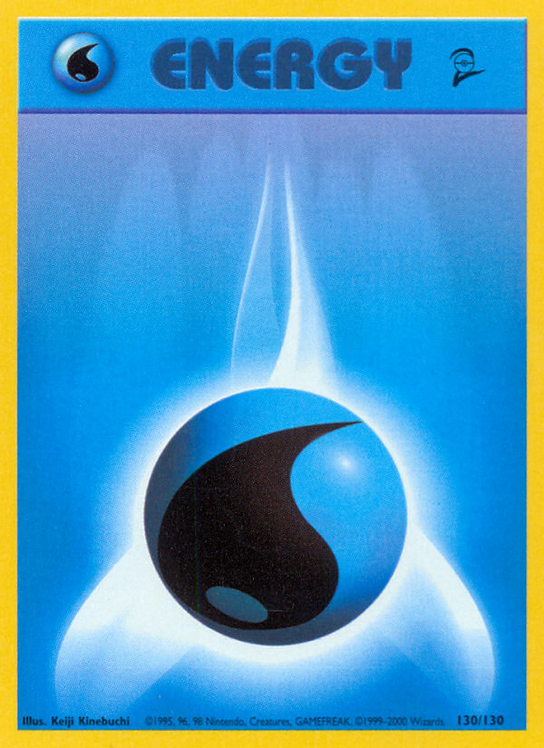 Water Energy card