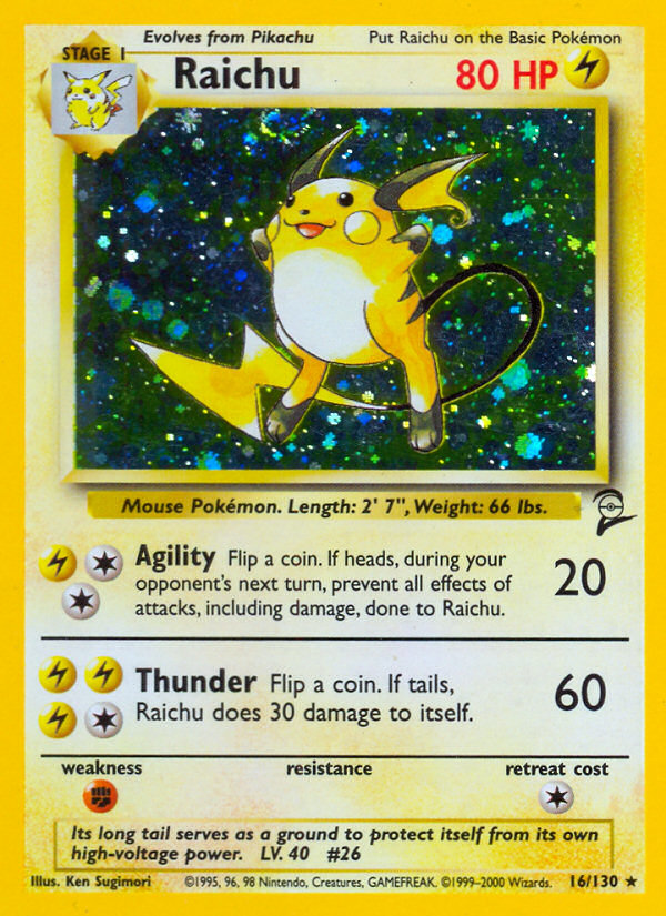 Raichu card