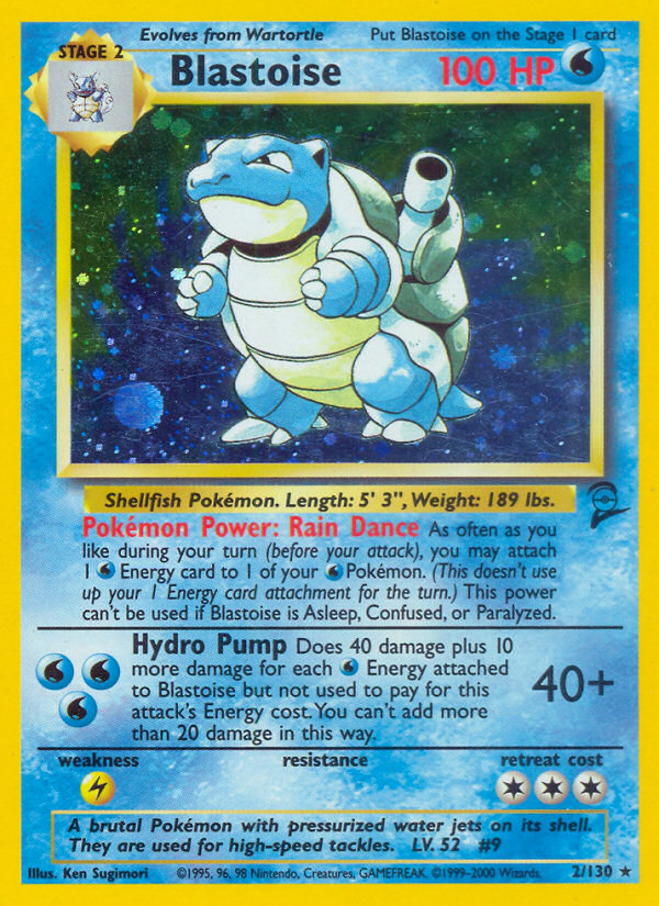 Blastoise card