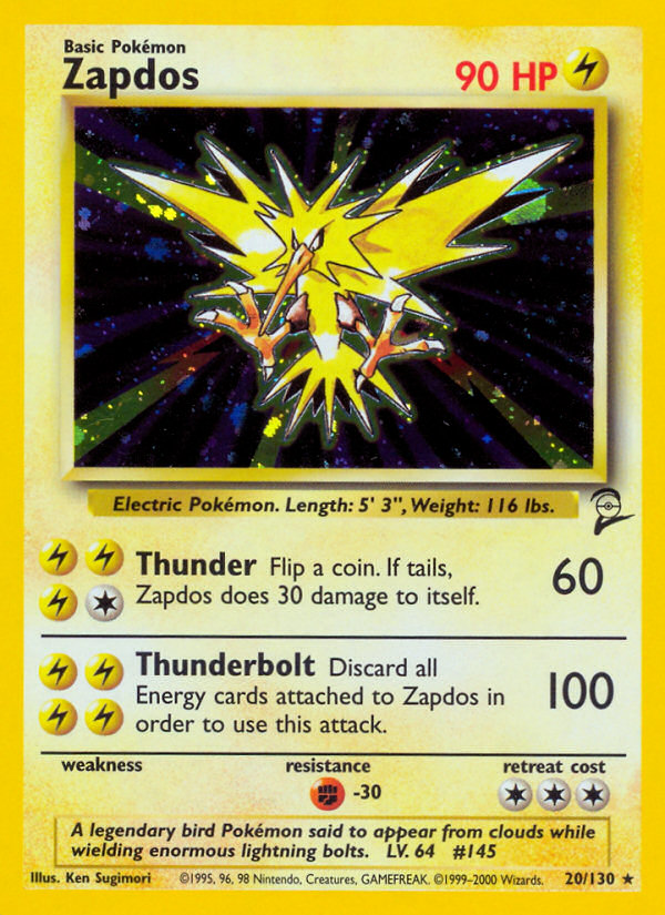 Zapdos card