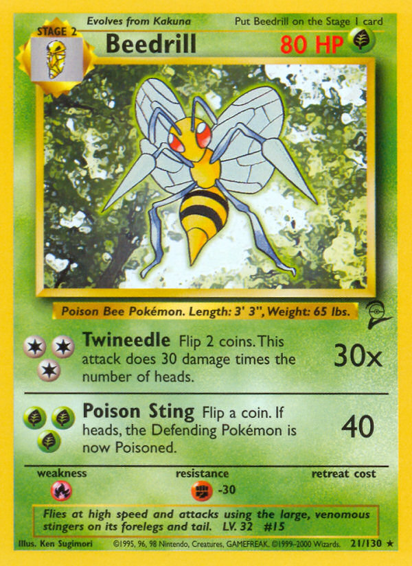 Beedrill card