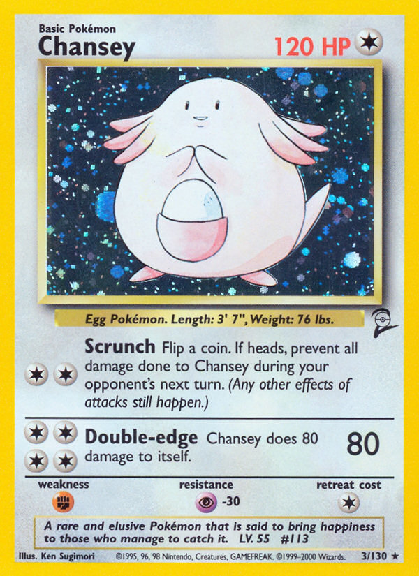 Chansey card