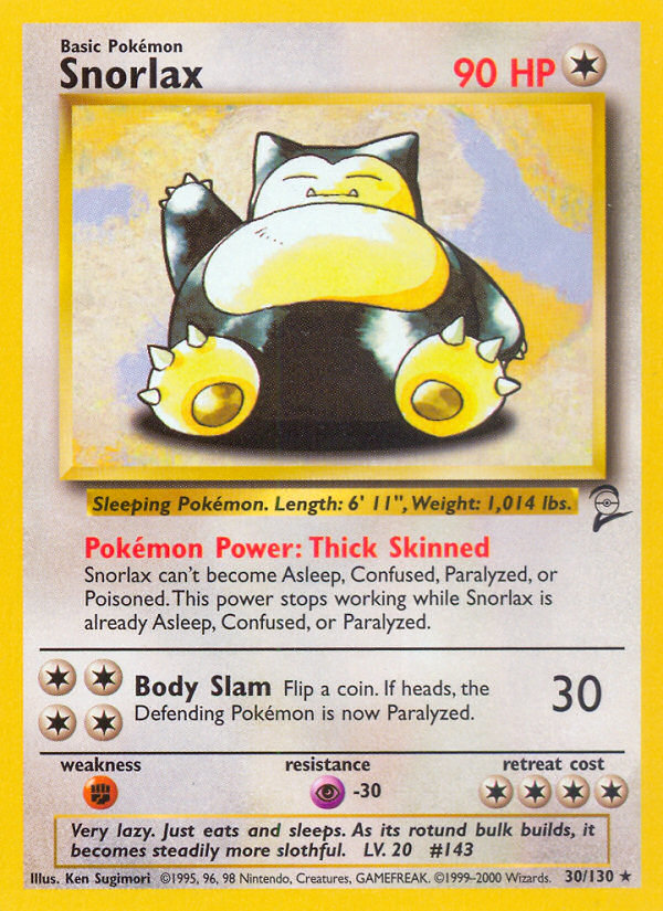 Snorlax card