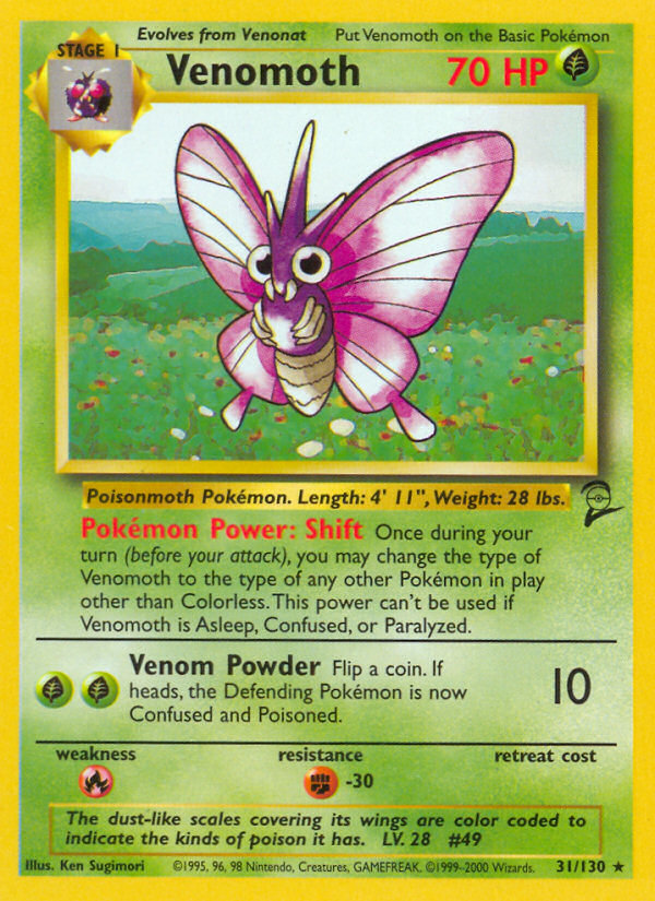 Venomoth card