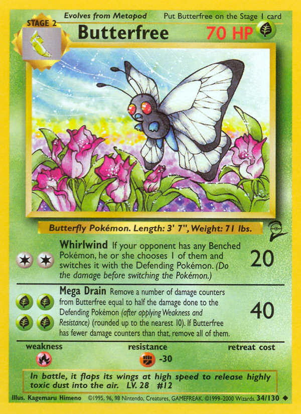 Butterfree card