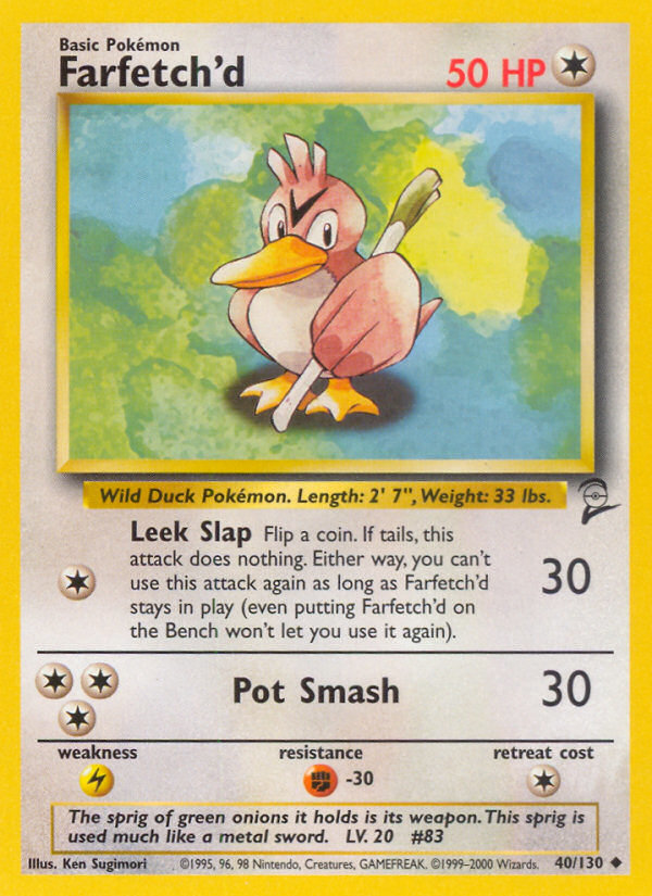 Farfetch'd card