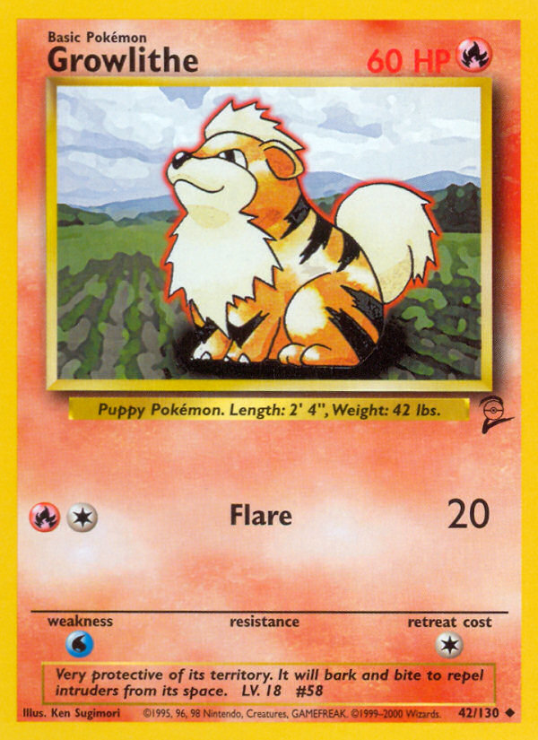 Growlithe card