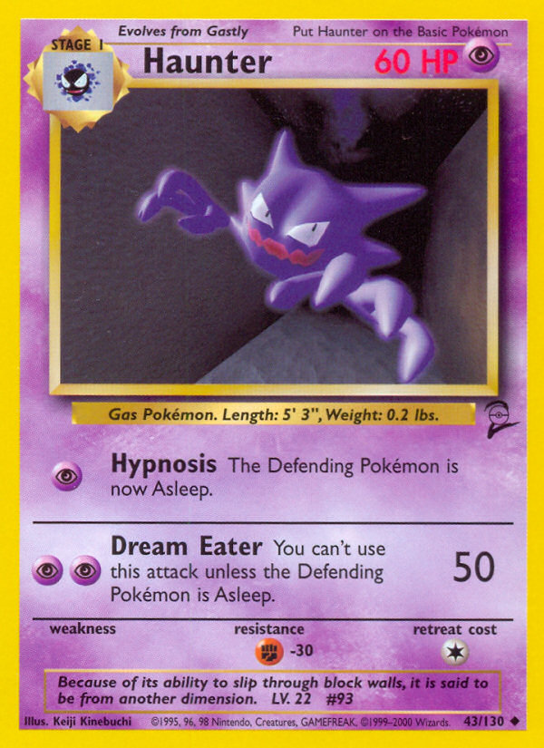 Haunter card