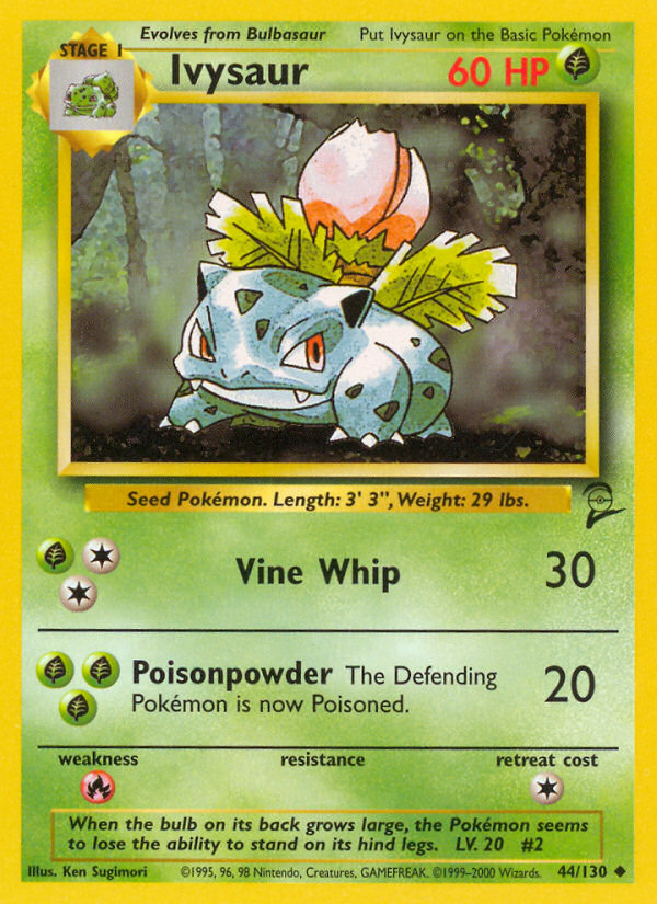 Ivysaur card