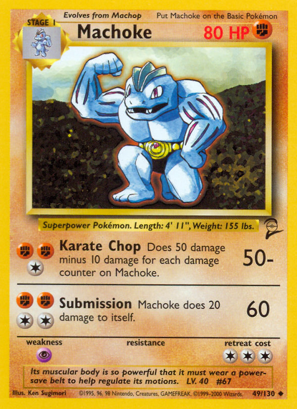 Machoke card