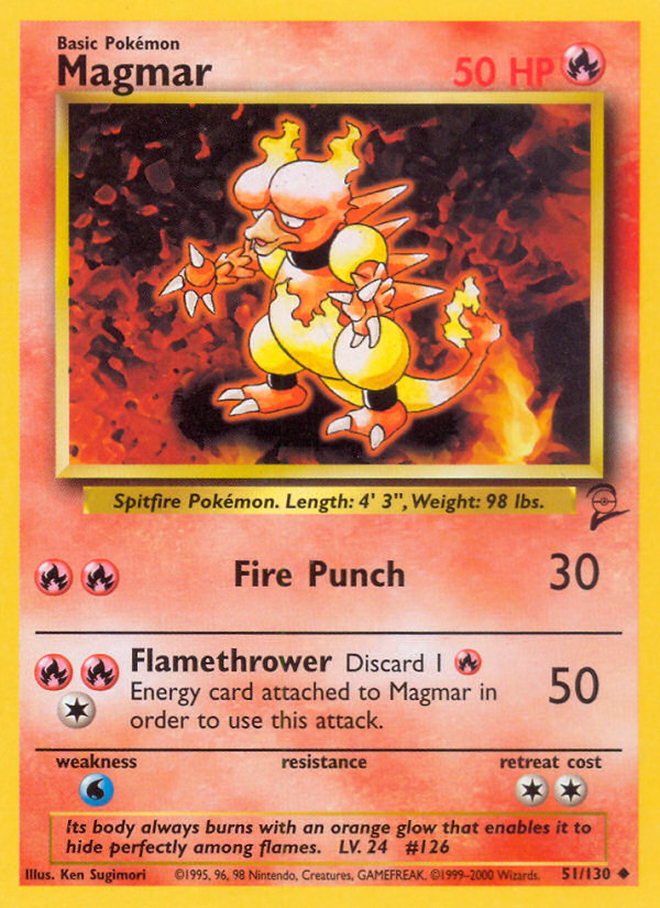 Magmar card