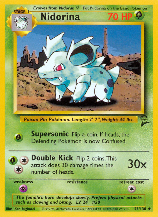 Nidorina card