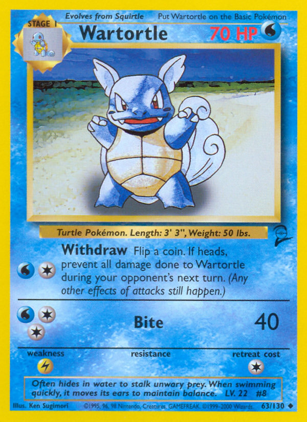 Wartortle card