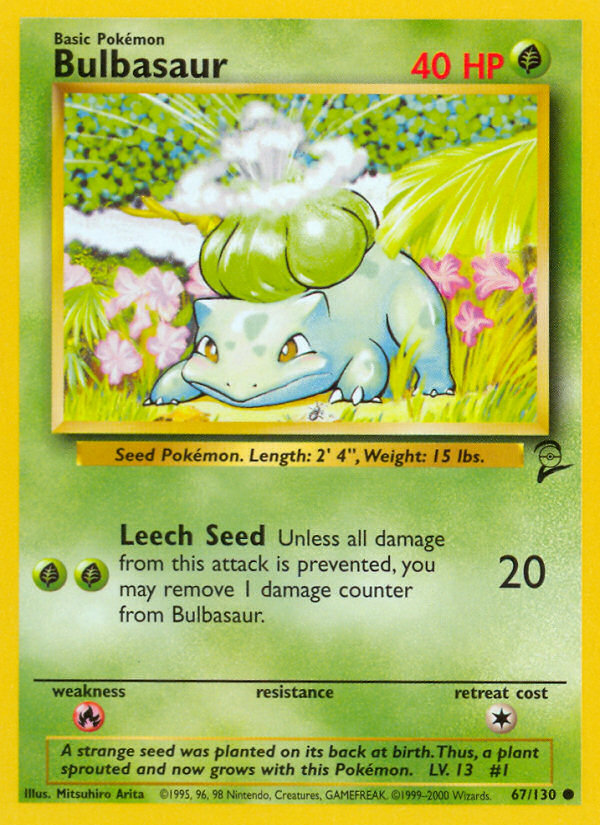 Bulbasaur card