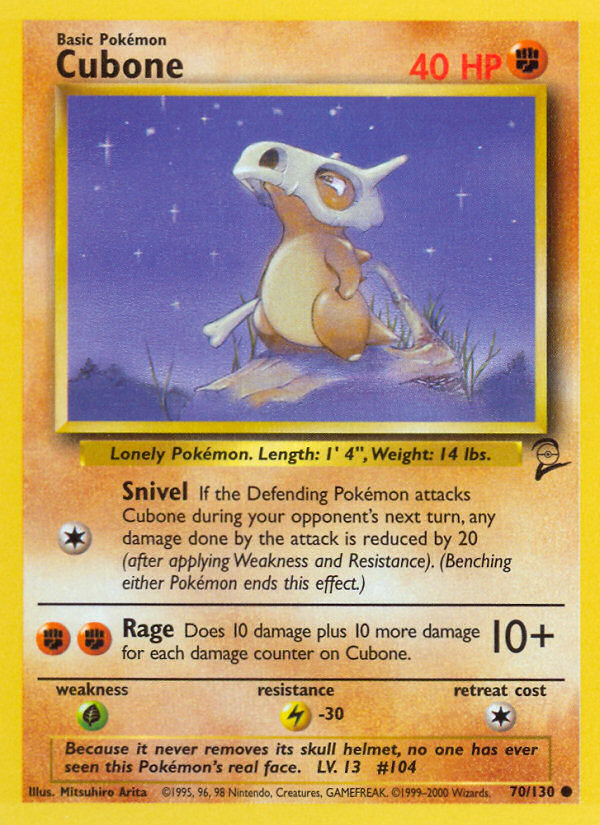 Cubone card