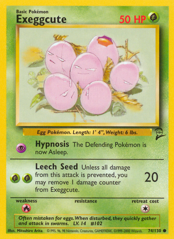 Exeggcute card