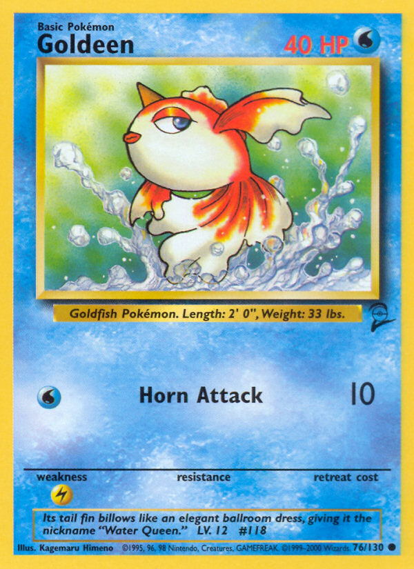 Goldeen card