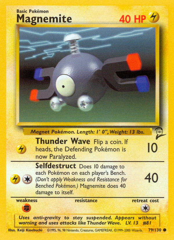 Magnemite card