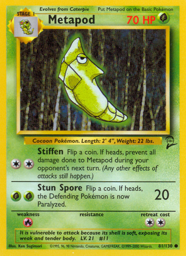 Metapod card