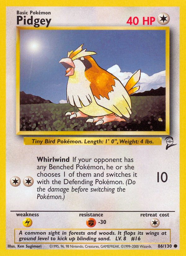 Pidgey card