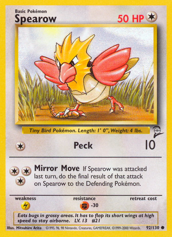 Spearow card