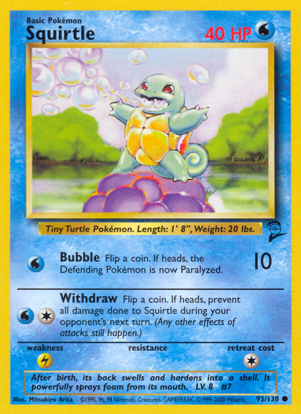 Squirtle card